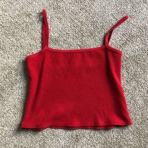 Red brandy Melville tank